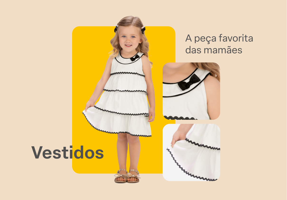 BANNER N3.a - Vestidos: A peça favorita das mamães